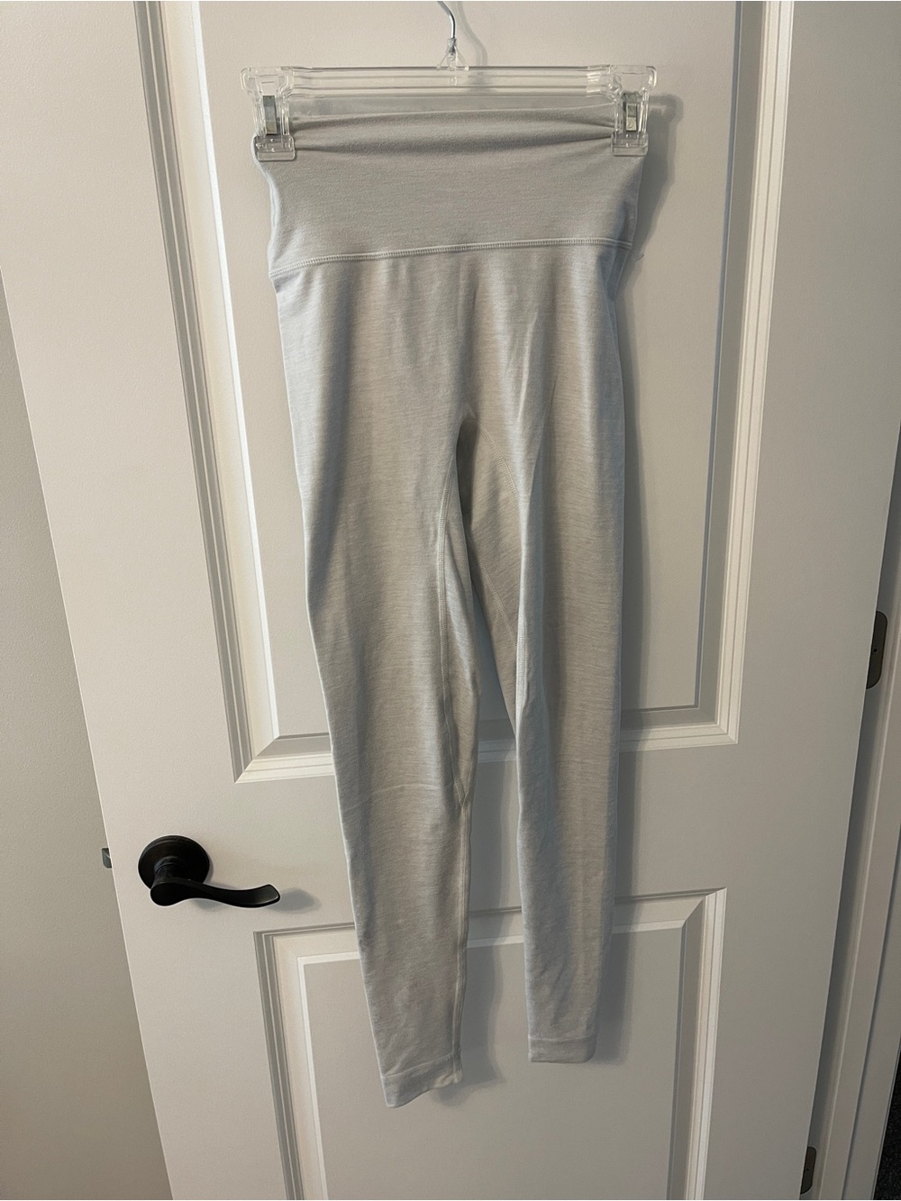 SET Active High-Waist Seamless Light Gray Leggings XS